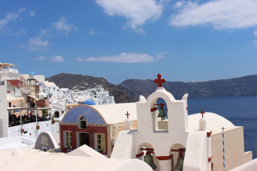 1-Day Boat Trip: Santorini Volcano, Thirassia & Oia Sunset - Thirassia for lunch, swimming, and Manola