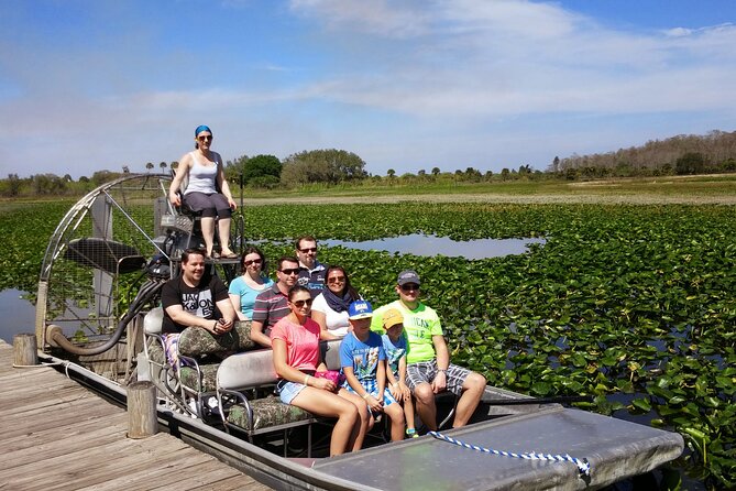 60 min. Everglades Airboat ride & pick-up ,small group +pro guide - Weather, cancellations, and timing