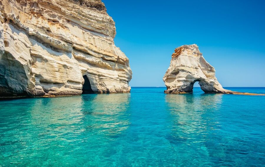 Adamas: Kleftiko Sailing Day Trip with Snorkeling and Lunch - Greek lunch, cold drinks, and a comfortable yacht