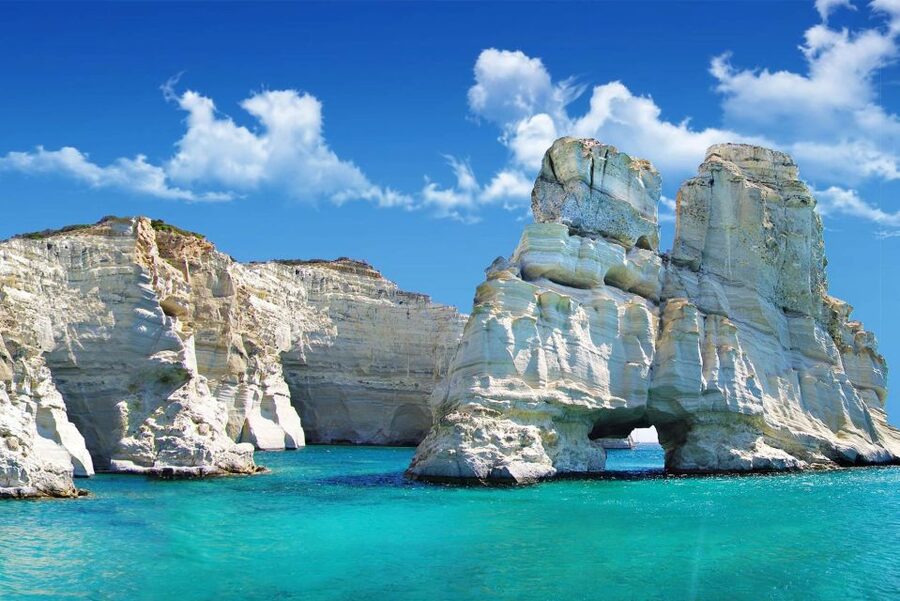Adamas: Kleftiko Sailing Day Trip with Snorkeling and Lunch - Cape Vani and the rugged west coast