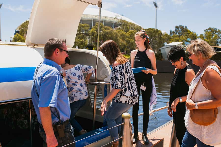 Adelaide: River Torrens Popeye Sightseeing Cruise - A gentle ride toward the Torrens River Weir