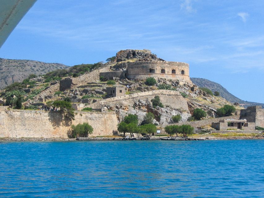 Agios Nikolaos: Boat Trip to Spinalonga with Swim Stop - Spinalonga’s Venetian walls and difficult past