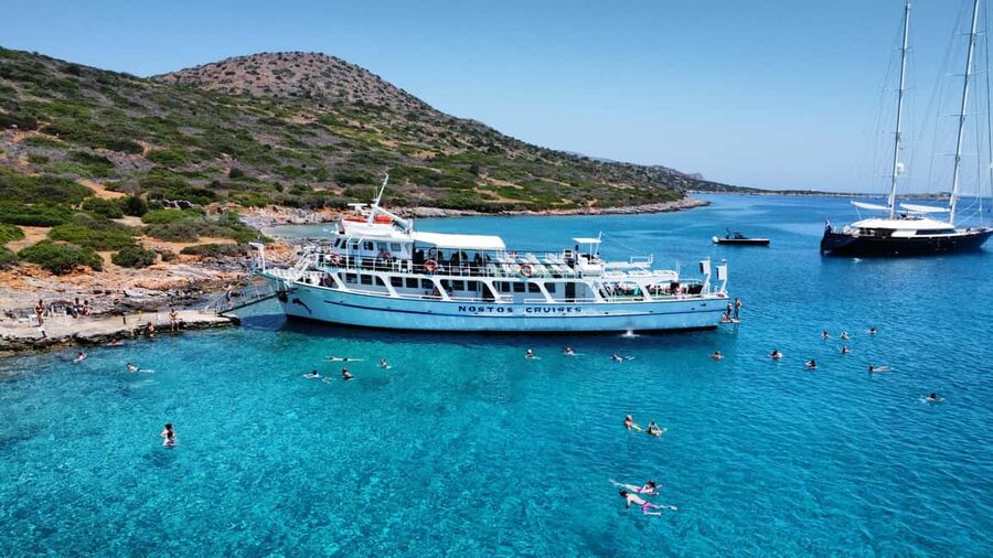 Agios Nikolaos: Fun Cruise Around Elounda Bay - Snorkeling at Skistra Gulf