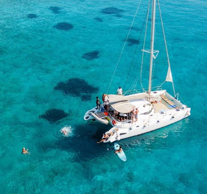 Agios Nikolaos: Spinalonga and Kolokytha Catamaran with Meal - Lunch is simple, fresh, and better than standard boat food