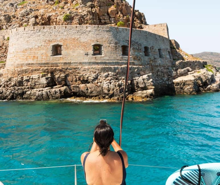 Agios Nikolaos: Spinalonga and Kolokytha Catamaran with Meal - Mirabello Gulf gives you the best seat in Crete