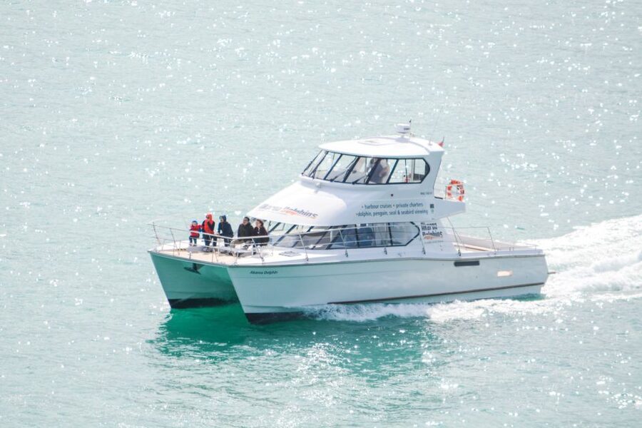 Akaroa: Dolphin Nature Cruise - Commentary that gives the cruise depth