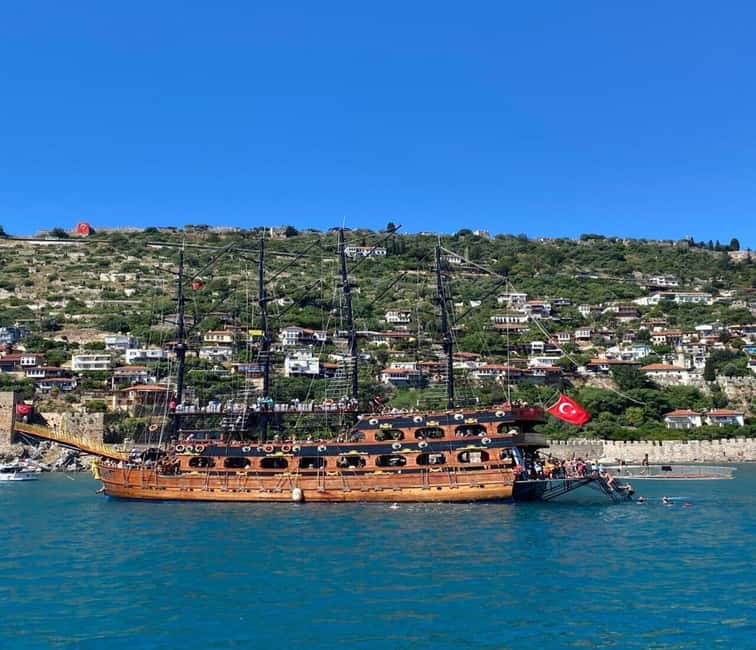 Alanya: Luxury Pirate Boat with Lunch & Unlimited Drinks - Key Points Before You Book