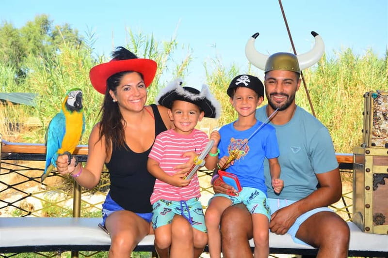 Alanya: Party Pirate Boat Trip w/Meal, Drinks, Pickup Option - Boarding the pirate boat at Alanya harbor