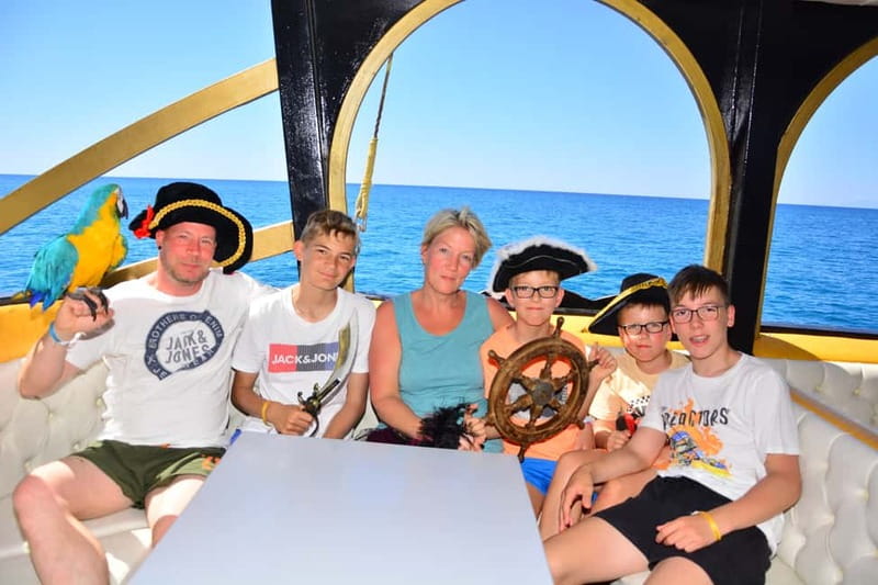 Alanya: Party Pirate Boat Trip w/Meal, Drinks, Pickup Option - Is $14 good value?
