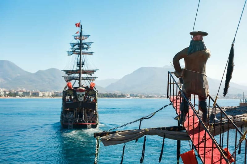 Alanya: Pirate Boat with Transfer, Lunch & Soft Drinks - Key Points at a Glance