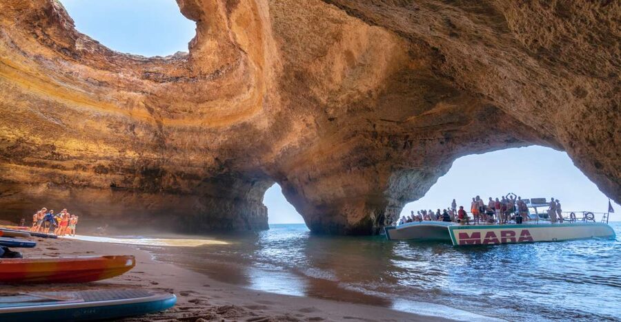 Albufeira: Caves and Coastline Catamaran Cruise to Benagil - Key points to know before you book