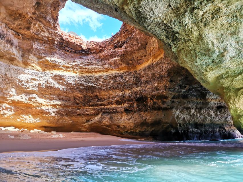 Albufeira: Coastline and Benagil Caves Tour by Catamaran - Galé and Salgados: a longer view of the Algarve