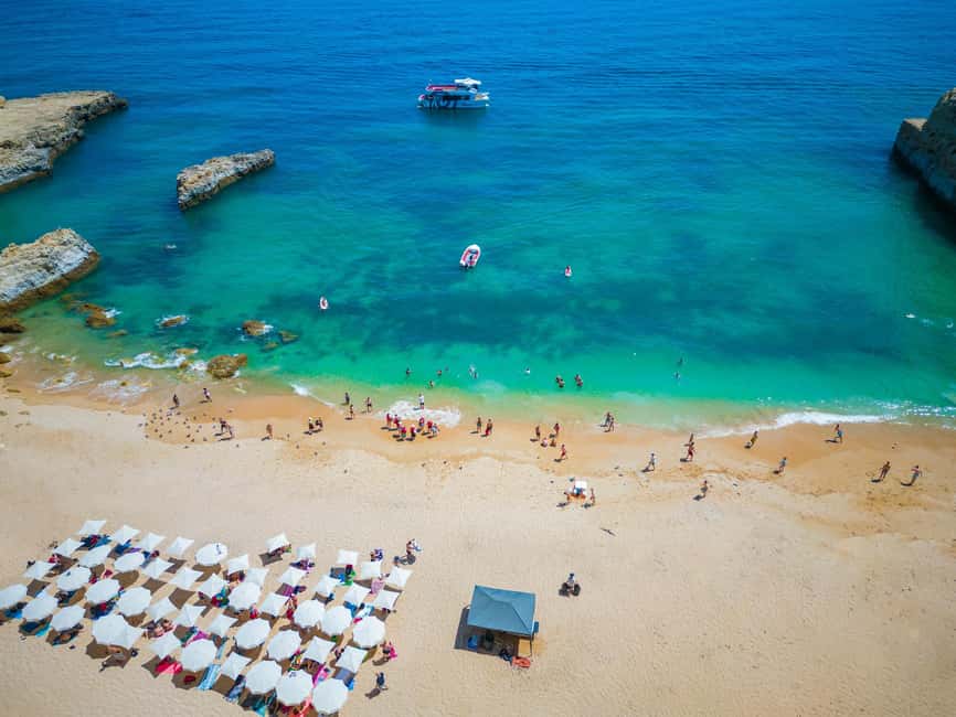 Albufeira: Sightseeing Cruise with Beach BBQ and Open Bar - Swimming, Snorkeling, and Paddle Boarding