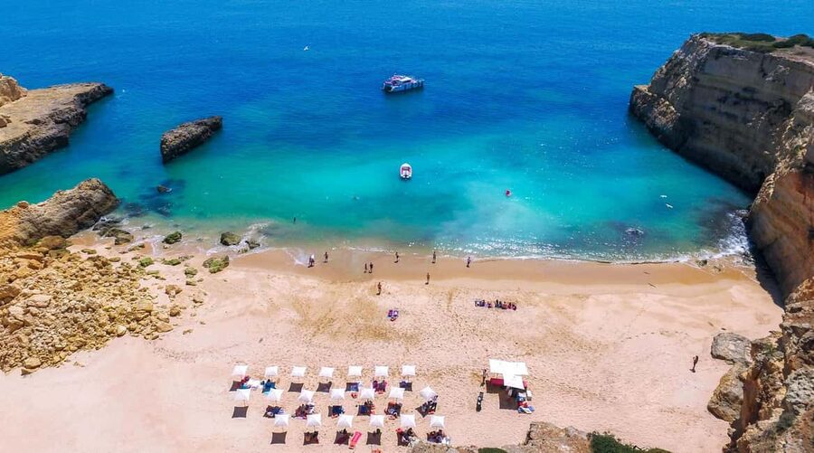 Albufeira: Sightseeing Cruise with Beach BBQ and Open Bar - Seeing Algarve Caves From the Water