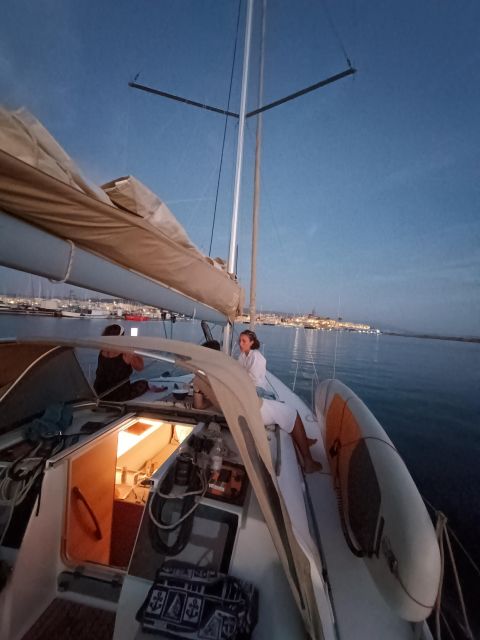 Alghero: Sunset Sailing Aperitif Experience - The view across Alghero bay