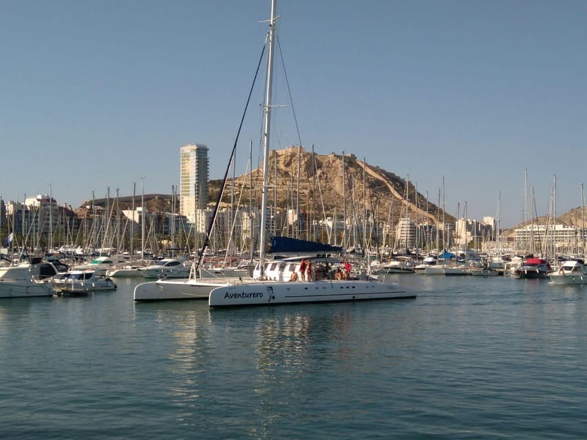 Alicante: 2-Hour Late Afternoon Catamaran Cruise - Setting Out From Alicante Port