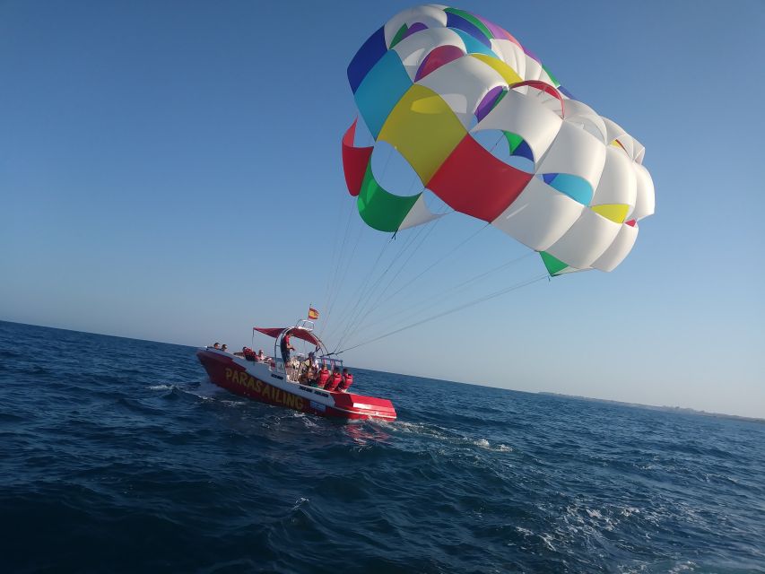 Alicante: Boat Trip and Parasailing Experience with Drink - Taking off from Marina de Alicante