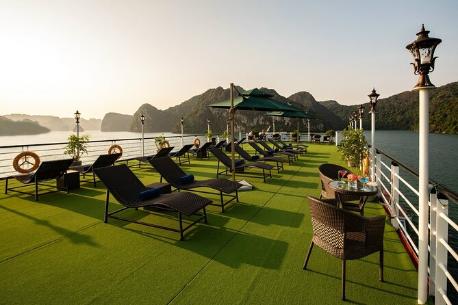 All-Inclusive 2 Day/1 Night Halong Luxury Cruise, Meals, Cave, Kayaking,Swimming - What the $50 price really buys