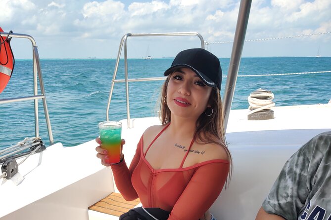 All Inclusive Isla Mujeres Catamaran - The catamaran ride to Isla Mujeres