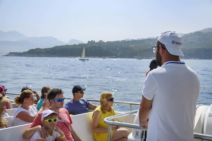 Amalfi, Positano & Ravello: Boat Tour from Sorrento - From Punta Campanella to Li Galli