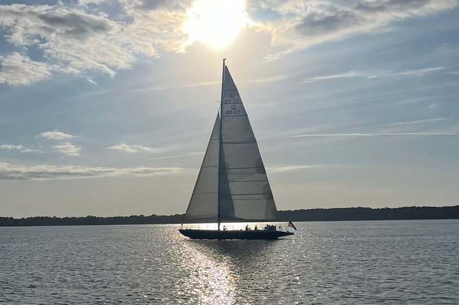 America's Cup 12-Meter Yacht Afternoon Sail from Hilton Head - Harbour Town views and the Intracoastal Waterway