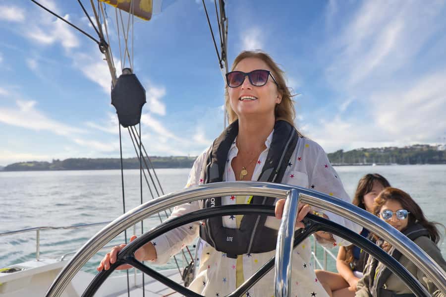 America’s Cup 2-Hour Sailing Experience Waitemata Harbour - A short safety briefing, then real participation