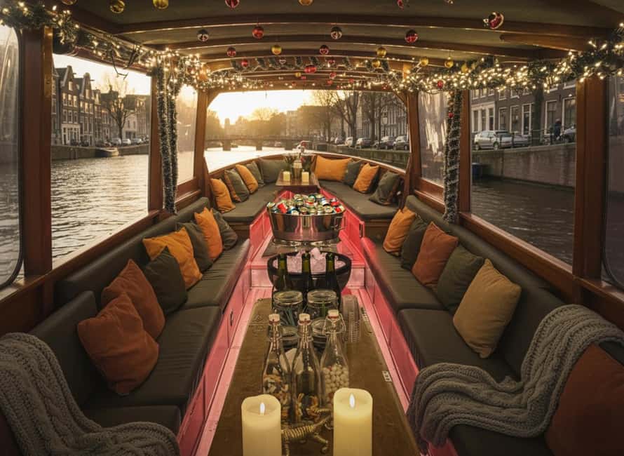 Amsterdam: 90 min Cruise with Local Guide & Unlimited Drinks - The Captains Make the Difference