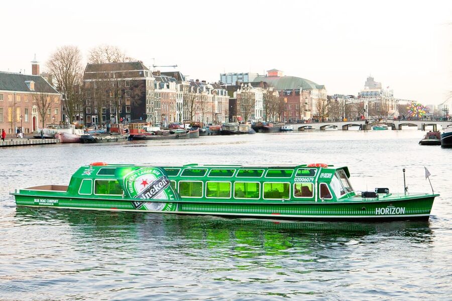 Amsterdam: City Canal Cruise and Heineken Experience Ticket - Prinsengracht, Westerkerk, and the canal belt