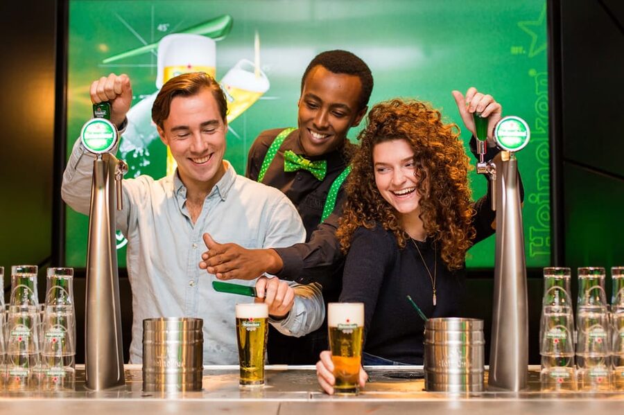 Amsterdam: City Canal Cruise and Heineken Experience Ticket - The Museum Quarter from the water