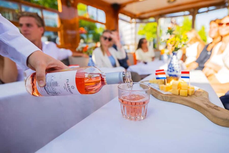 Amsterdam: Classic Saloon Boat Cruise with Cheese & Wine - Choosing the best departure point