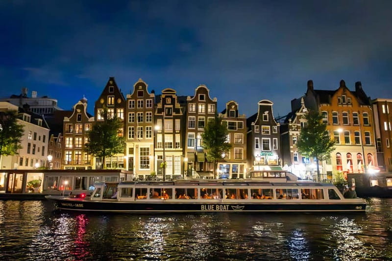 Amsterdam: Evening Cruise with Optional Wine and Snacks - Boarding at Stadhouderskade 501