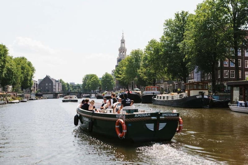 Amsterdam Evening (Sunset) Canal Cruise w/ optional drinks - Schreierstoren and Oosterdok