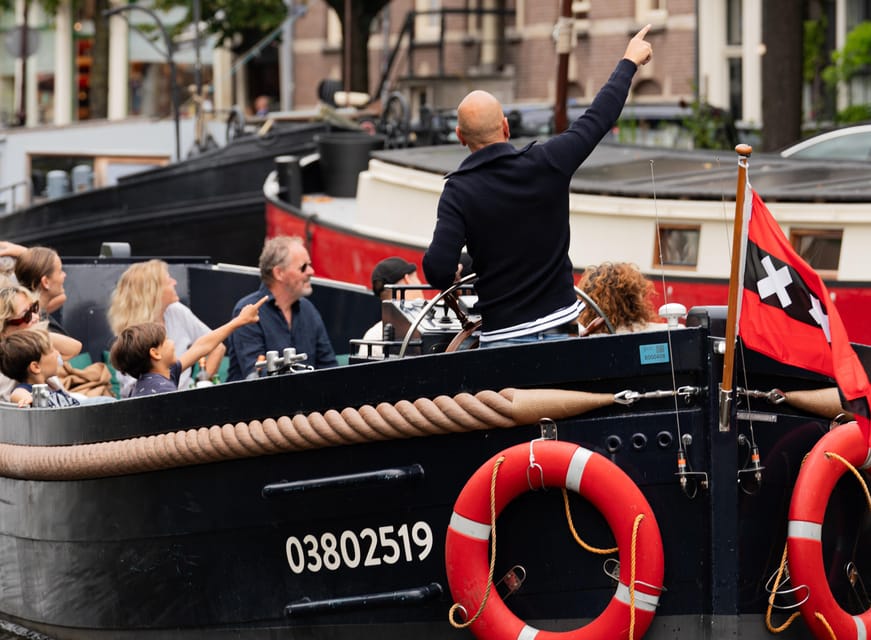 Amsterdam: Guided Open Boat Cruise Unlimited Drinks Option - Booking details that matter