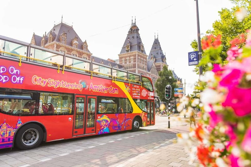 Amsterdam: Hop-On Hop-Off Bus and Boat options - Starting near Central Station, with one important warning