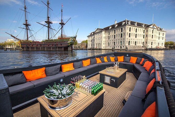 Amsterdam Luxury Canal Cruise + Unlimited Drinks & Bites option - Boat comfort changes with the weather