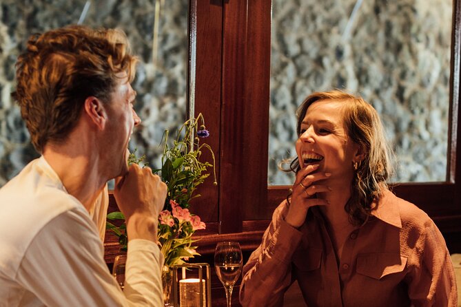 Amsterdam: Luxury Saloon Boat Cruise with Cocktails & Waffle - The open boat is part of the charm and the risk