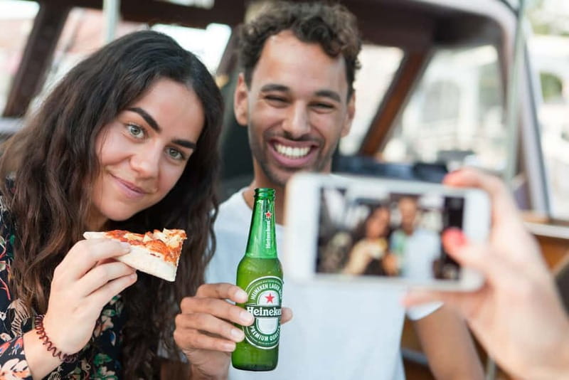 Amsterdam: Original Pizza Dinner Cruise + Unlimited Drinks - How Much Value Do You Get for $39?