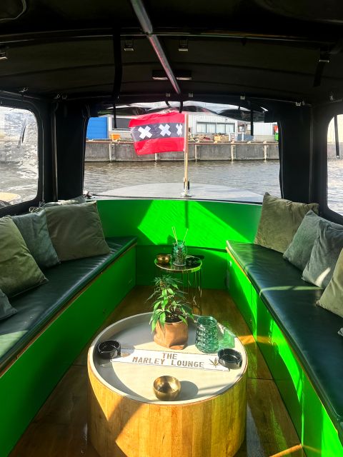 Amsterdam: Smoke and Lounge City Boat Cruise - Drinks, music, and overall value