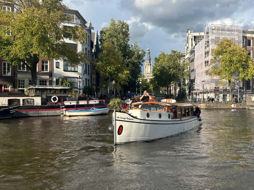 Amsterdam: The Bulldog Boat Smoke-Friendly Cruise & 2 Drinks - The first part of the route: old walls and city edges