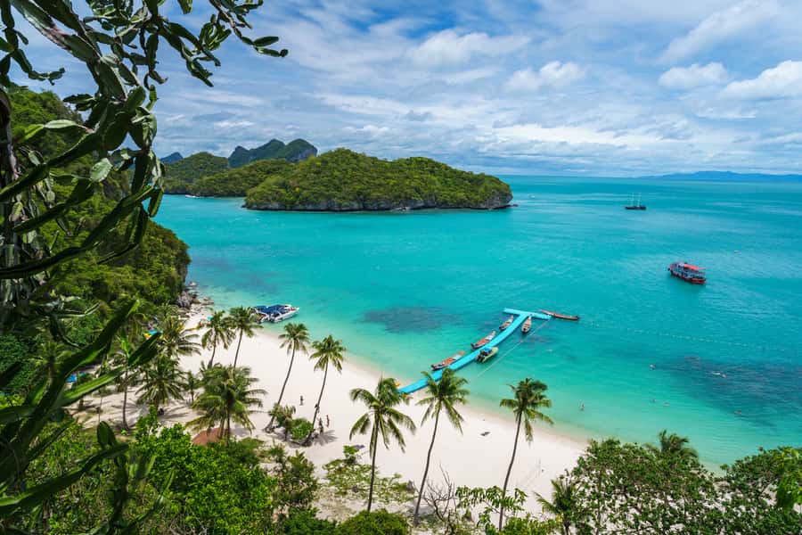 Ang Thong Full-Day Discovery Cruise from Koh Samui - The ride home and the sunset payoff