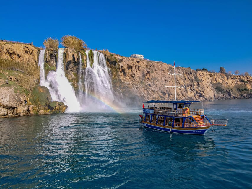 Antalya: Beach & Waterfalls Boat Trip w/ Lunch & Soft Drinks - What this $24 cruise is really like