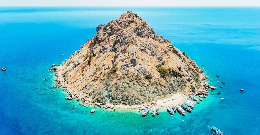 Antalya/Kemer: Suluada Island Small-Group Boat Tour w/ Lunch - Paradise Bay: your first swim