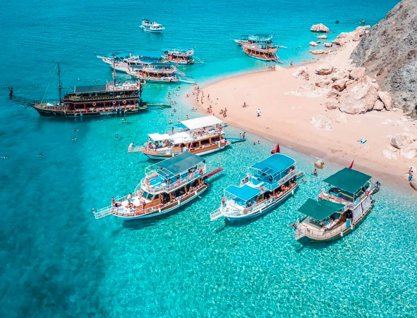 Antalya/Kemer: Suluada Island Small-Group Boat Tour w/ Lunch - Lunch on board, with fish or chicken