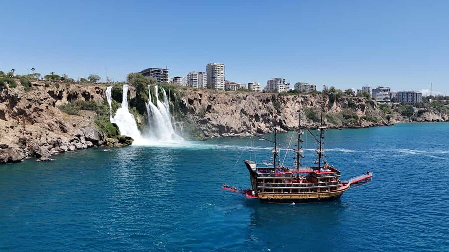 Antalya: Lara Pirate Boat Day Trip w/ Lunch & Soft Drink - Setting sail from Lara Beach