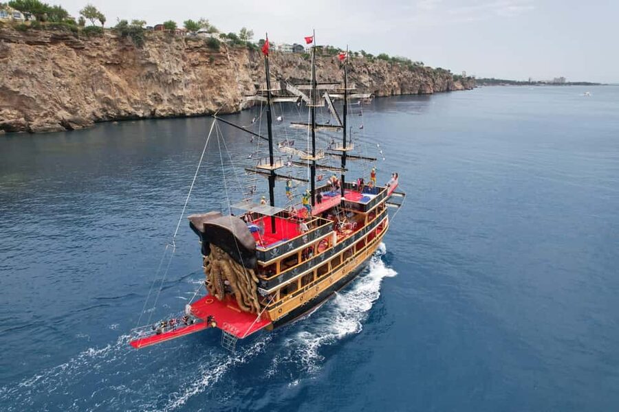 Antalya: Lara Pirate Boat Day Trip w/ Lunch & Soft Drink - What costs extra onboard