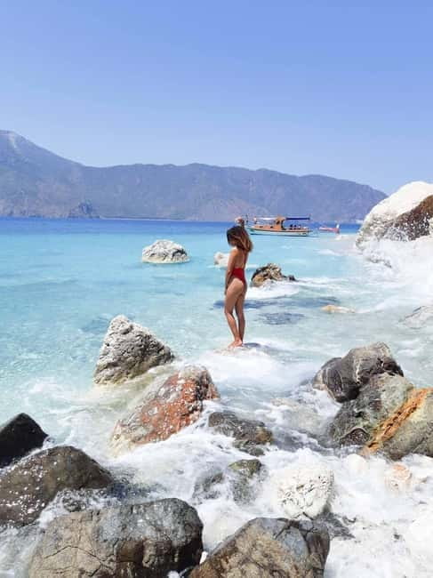 Antalya: Suluada Island Boat Trip with Lunch & Hotel Pickup - The second bay and the longer swim break