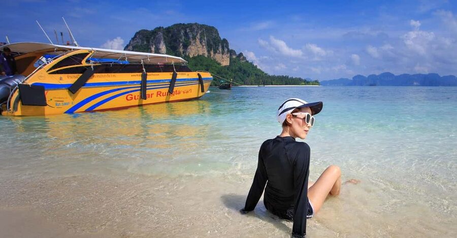 Ao Nang: 4 Islands Day Tour by Speedboat or Longtail Boat - Key points at a glance