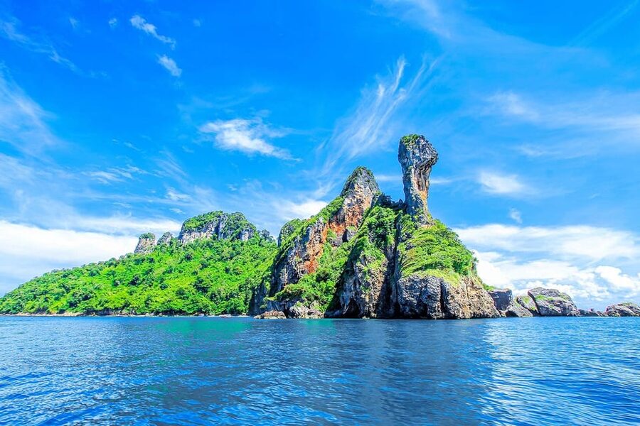 Ao Nang: 4 Islands Day Tour by Speedboat or Longtail Boat - Phra Nang Cave Beach saves its best atmosphere for last