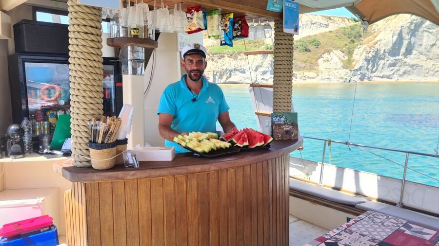Argostoli: Full-Day Traditional Boat Cruise with Lunch - Wildlife sightings require good luck