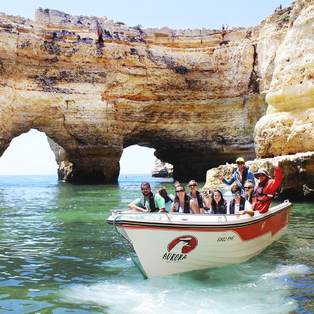 Armação de Pêra: Guided Boat Tour of Benagil's 15 Best Caves - Praia da Cova Redonda and the arches near Marinha